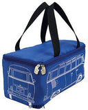 VW T1 Bus Picnic Blanket with Carrying Bag - Blue
