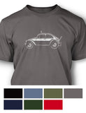 Volkswagen Beetle "Baja Bug" T-Shirt - Side View