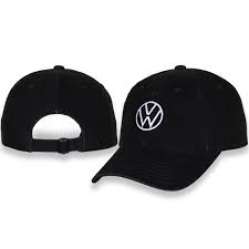 VW Hat, Black with White Volkswagen Logo
