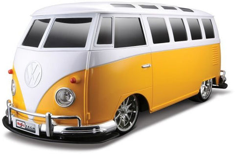Maisto Tech R/C 1:10 VW Van "Samba", Orange/White