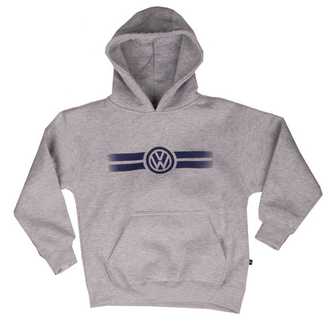 VW Youth Grey Hooded Fleece