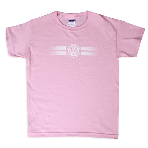 VW Youth Pink Game Day Tee