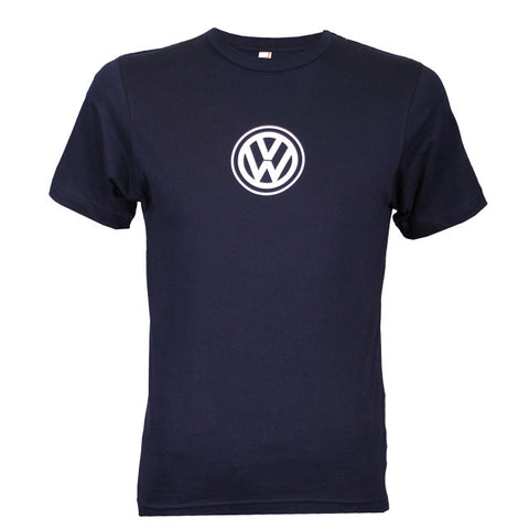 VW Logo Tee, Navy