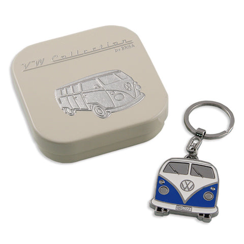 VW T1 Key Ring Blue