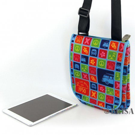 VW Bus T1 Neoprene Shoulder Bag For Tablet - Colors