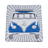 VW T1 Bus Picnic Blanket with Carrying Bag - Blue