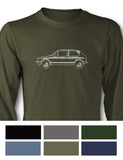 Volkswagen Golf Rabbit GTI MKI Long Sleeve T-Shirt - Side View