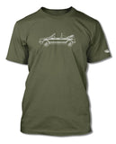 Volkswagen Golf Rabbit Cabriolet Convertible T-Shirt - Men - Side View