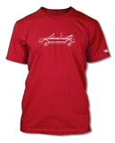 Volkswagen Golf Rabbit Cabriolet Convertible T-Shirt - Men - Side View