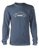 Volkswagen Beetle Classic T-Shirt - Long Sleeves - Side View