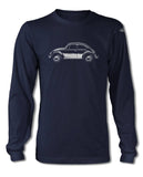 Volkswagen Beetle Classic T-Shirt - Long Sleeves - Side View