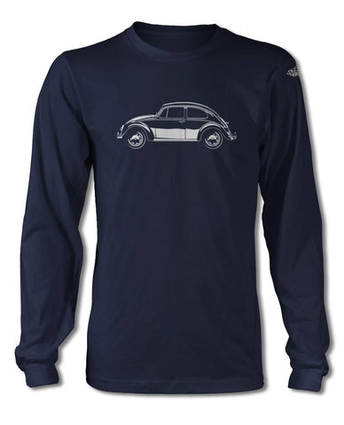 Volkswagen Beetle Classic T-Shirt - Long Sleeves - Side View