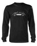 Volkswagen Beetle Convertible T-Shirt - Long Sleeves - Side View