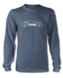 Volkswagen Beetle Convertible T-Shirt - Long Sleeves - Side View