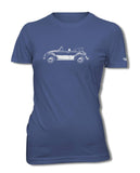Volkswagen Beetle Convertible T-Shirt - Women - Side View