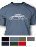 Volkswagen Beetle "Dragster" T-Shirt - Side View