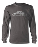 Volkswagen Beetle "Dragster" T-Shirt - Long Sleeves - Side View