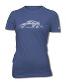 Volkswagen Beetle "Dragster" T-Shirt - Women - Side View