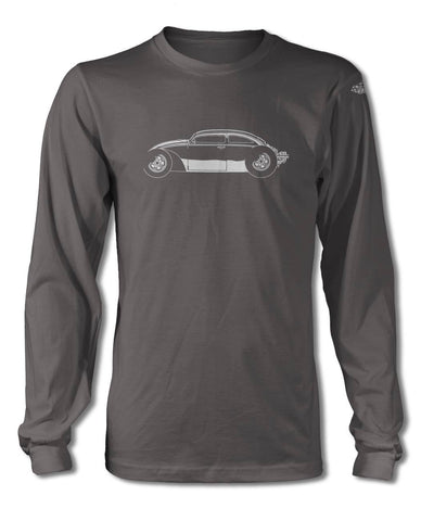 Volkswagen Beetle "VolksRod" T-Shirt - Long Sleeves - Side View