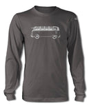 Volkswagen Kombi Bus Samba 21 windows T-Shirt - Long Sleeves - Side View