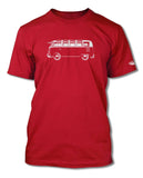 Volkswagen Kombi Bus Samba 21 windows T-Shirt - Men - Side View