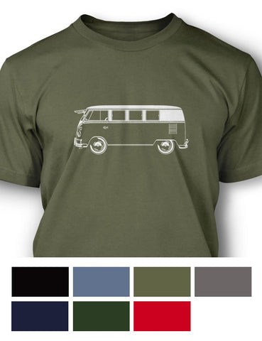 Volkswagen Kombi Bus Standard T Shirt Men Side View