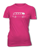 Volkswagen Kombi Bus Standard T-Shirt - Women - Side View