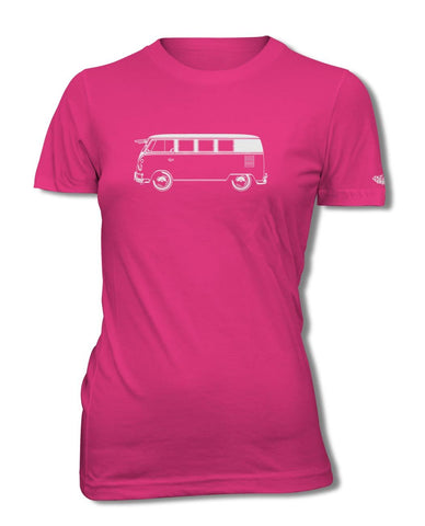 Volkswagen Kombi Bus Standard T Shirt Women Side View