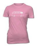 Volkswagen Kombi Bus Standard T-Shirt - Women - Side View