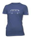 Volkswagen Kombi Bus Microbus T-Shirt - Women - Side View