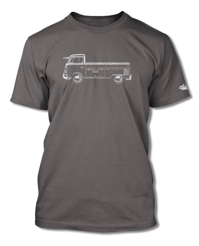 Volkswagen Kombi Utility Pickup Open Bed T-Shirt - Men - Side View