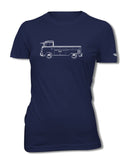 Volkswagen Kombi Utility Pickup Open Bed T-Shirt - Women - Side View