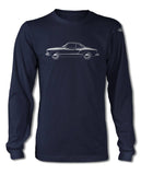 Volkswagen Karmann Ghia Coupe T-Shirt - Long Sleeves - Side View