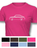 Volkswagen Type 3 Fastback 1600TL Women T-Shirt - Side View