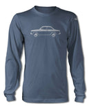 Volkswagen Type 3 1500 Notchback T-Shirt - Long Sleeves - Side View