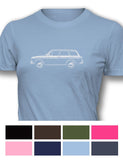 Volkswagen Type 3 Variant Squareback Women T-Shirt - Side View