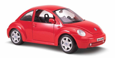 Red 1:25 VW New Beetle Diecast