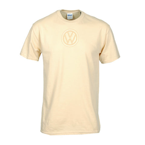 VW Logo Tee, Light Gold