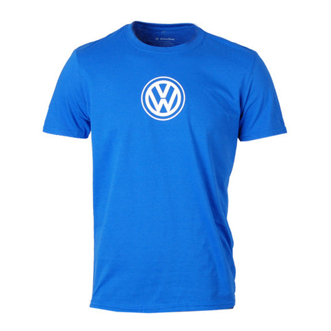 VW Logo Tee, Royal Blue