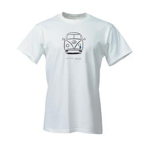 VW White Crying Bus Tee